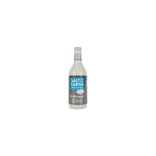 "Salt-Of-The-Earth Vetiver &amp; Citrus Deo Roll-on Refills - korvaava täyttö luonnon Deodorantti Roll-oniin, 525 ml".
