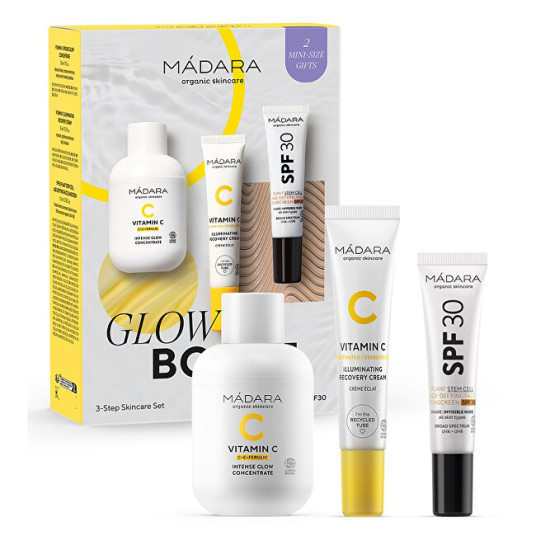 MÁDARA - Glow Boost brightening care gift set
