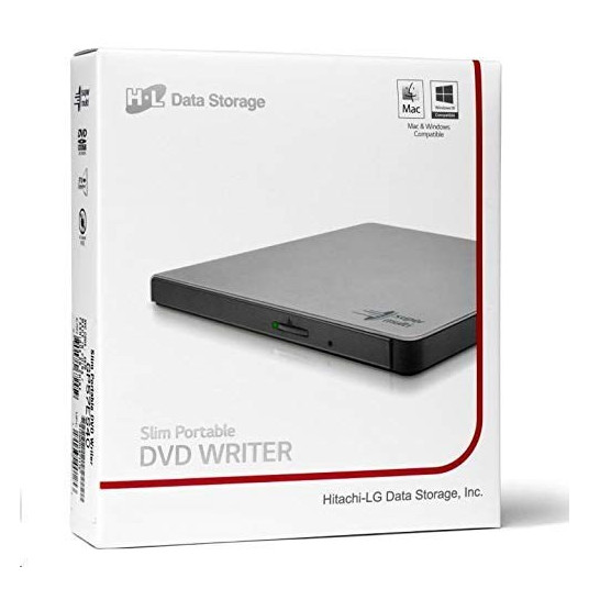 LG GP57ES40 Optinen levyasema DVD±RW Musta, hopea
