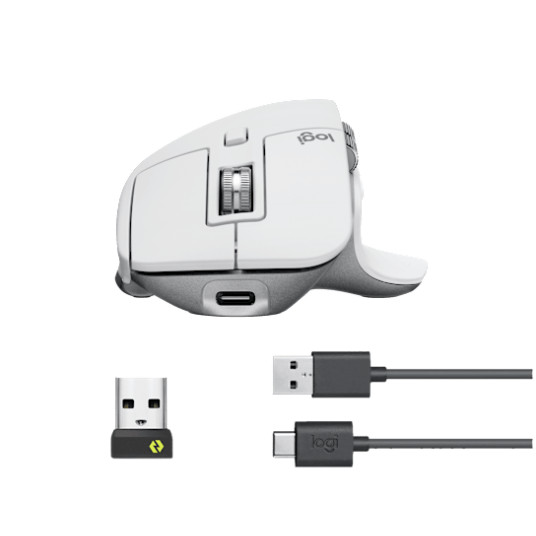Hiiri Logitech MX Master 3s Optical Pale Gray