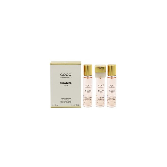 Chanel Coco MademoisElle EDT Refill 2 x 20 ml EDT Refill suihkeella 20 ml nainen