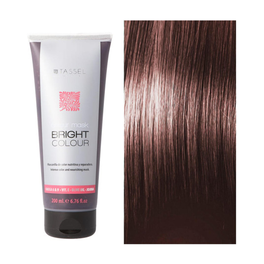 Eurostil Bright Color Mascarilla Nutritiva Chocolate 1un