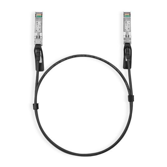 TP-Link TL-SM5220-1M InfiniBand- tai valokaapeli SFP+ DAC Musta