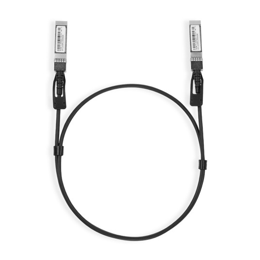 TP-Link TL-SM5220-1M InfiniBand- tai valokaapeli SFP+ DAC Musta