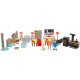 Doll's House Furniture Set Modern