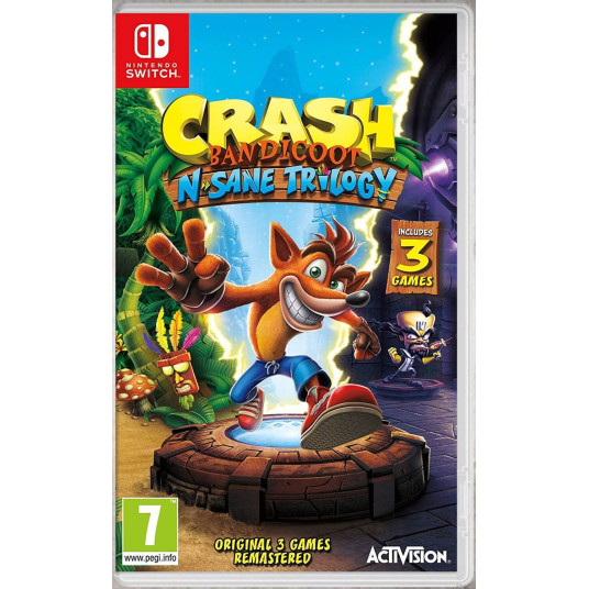 Tietokonepeli Crash Bandicoot N. Sane Trilogy Nintendo Switch