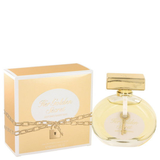 Antonio Banderas Her Golden Secret EDT Spray 80 ml naisille