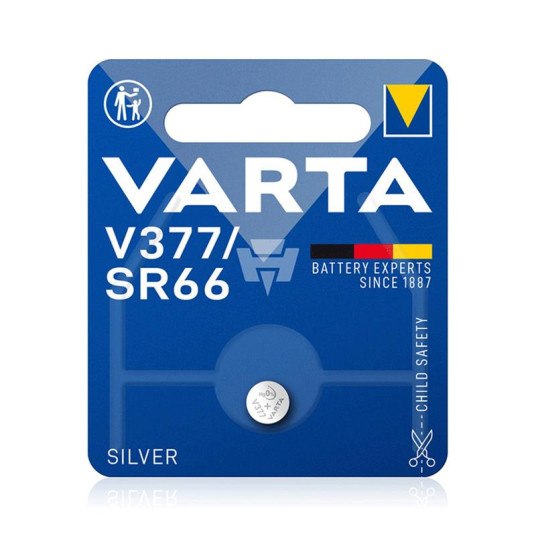 Battery Varta V377 SR66 watch