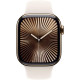 Apple Watch 42 mm tähtivalkea urheiluranneke, S/M