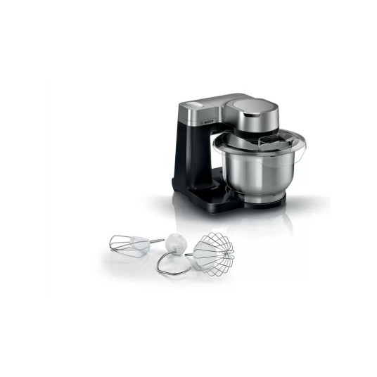 Bosch Serie 2 MUMS2VM00 monitoimikone 900 W 3,8 L musta, hopea