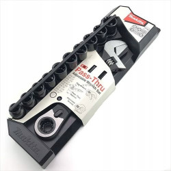 MAKITA ADJUSTABLE WRENCH 150mm WITH A SET OF THROUGH-SOCKETS