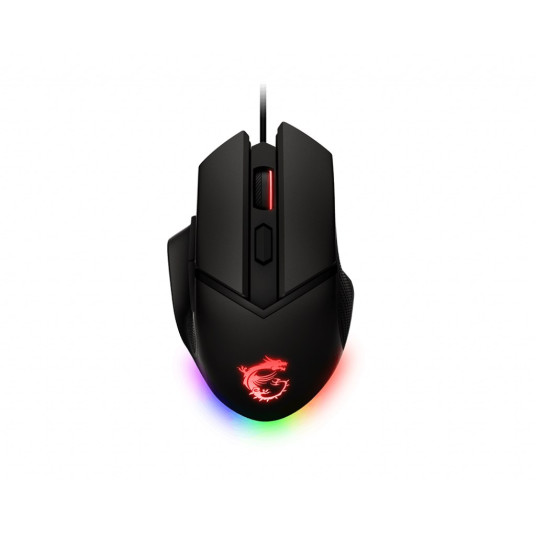 Hiiri MSI Clutch GM20 Elite RGB Optical Gaming Mouse Black