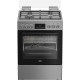 Kaasuliesi sähköuunilla Beko FBMA61330GXDT