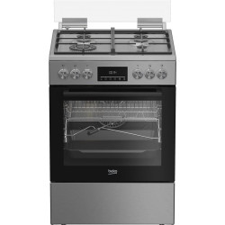 Kaasuliesi sähköuunilla Beko FBMA61330GXDT