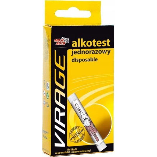Kertakäyttöinen alkometri Blow Virage / 52-264