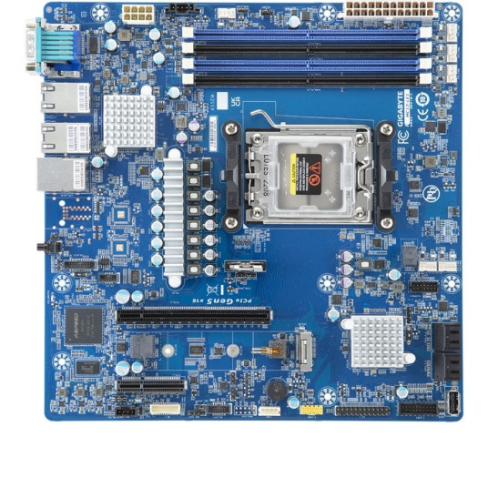 Gigabyte MC13-LE1 1x AM5 AMD Epyc 4004/Ryzen 7000 B650E emolevy (4xDIMM, 4x SATA, 1xM.2, 2x10Gbe, IPMI, mATX)