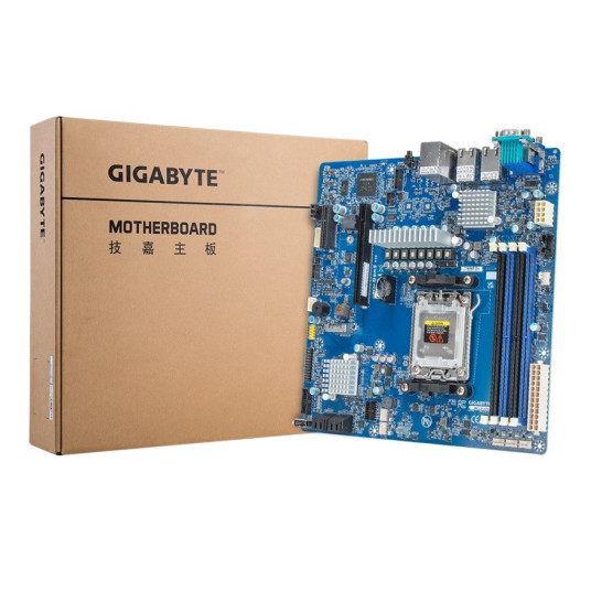 Gigabyte MC13-LE1 1x AM5 AMD Epyc 4004/Ryzen 7000 B650E emolevy (4xDIMM, 4x SATA, 1xM.2, 2x10Gbe, IPMI, mATX)