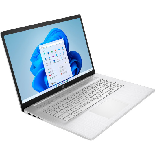 HP 17-CN2068CL i5-1235U 17.3" FHD AG 8GB SSD512 BT BLKB FPR Win11 Natural Silver (REPACK) 2Y