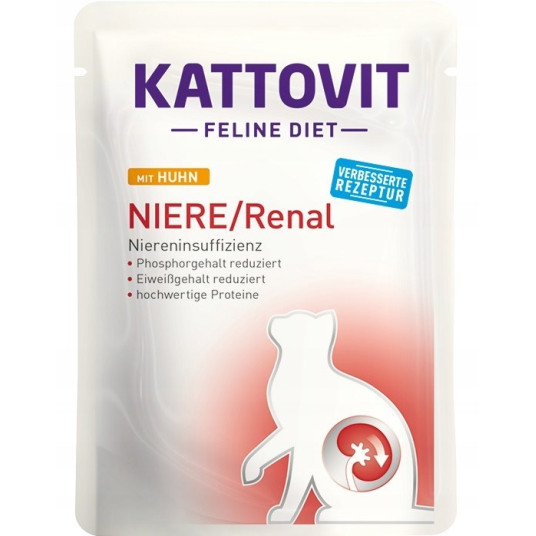 KATTOVIT NIERE/RENAL Kana 85g kissoille