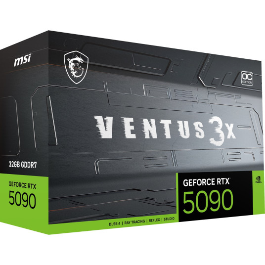 MSI VENTUS GEFORCE RTX 5090 32G 3X OC -näytönohjain NVIDIA 32 Gt GDDR7