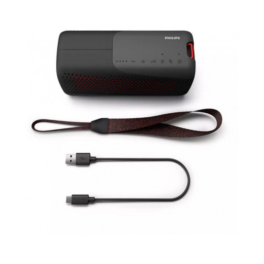 Philips GO TAS4807B/00 kannettava kaiutin, musta