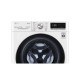 LG Washing machine with dryer | F2DV5S8S2E | Energy efficiency class C/E | Front loading | Washing capacity 8.5 kg | 1200 RPM | Depth 48 cm | Width 60 cm | Display | LED | Drying system | Drying capacity 5 kg | Steam function | Direct drive | Wi-Fi | Whit