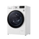 LG Washing machine with dryer | F2DV5S8S2E | Energy efficiency class C/E | Front loading | Washing capacity 8.5 kg | 1200 RPM | Depth 48 cm | Width 60 cm | Display | LED | Drying system | Drying capacity 5 kg | Steam function | Direct drive | Wi-Fi | Whit