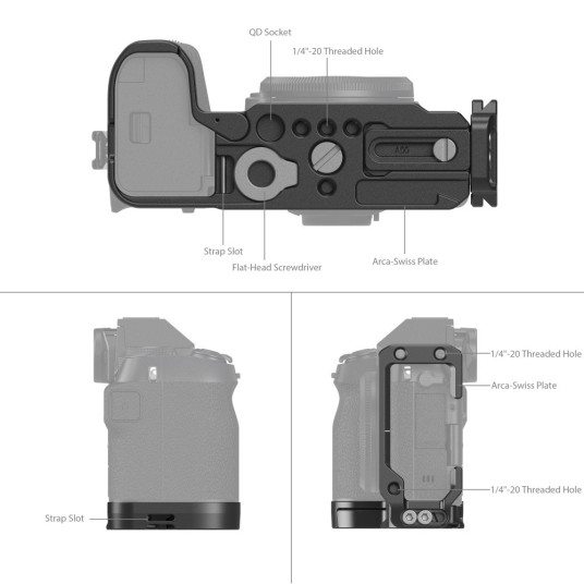 SMALLRIG 4231 L-SHAPE MOUNT PLATE FOR FUJIFILM X-S20