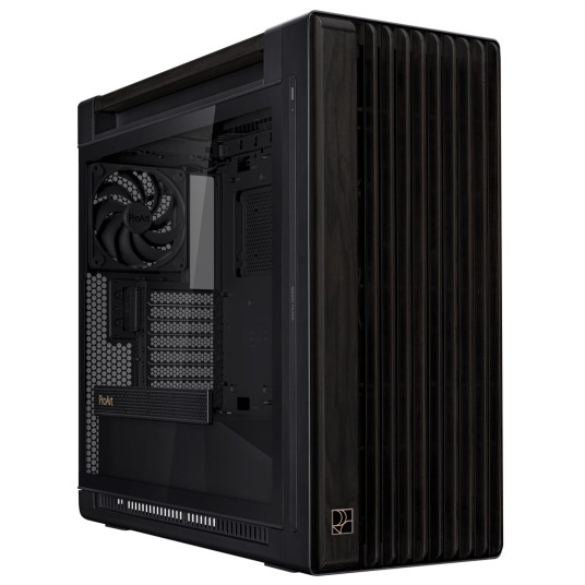 ASUS ProArt PA602 Wood Edition Midi Tower Musta