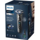 Philips SHAVER Series 7000 S7887/55 parranajokone miehille Pyörivä parranajokone Trimmeri Kromi