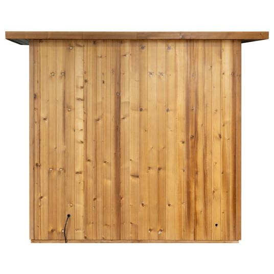 Kuiva pihasauna AMO-SS1320 kiukaalla 175x130x200cm kolminkertainen