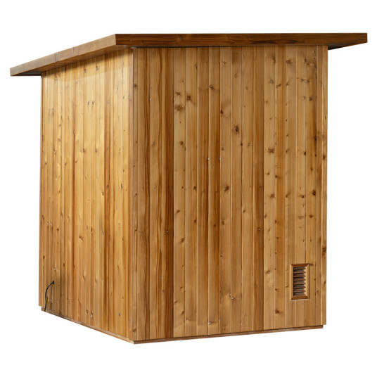 Kuiva pihasauna AMO-SS1320 kiukaalla 175x130x200cm kolminkertainen