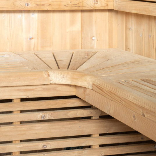 Kuiva pihasauna AMO-SS1320 kiukaalla 175x130x200cm kolminkertainen