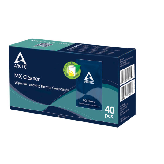 Arctic MX Wipes for removing Thermal Compounds 40pcs.