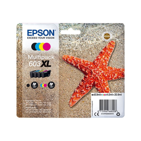 EPSON 1LB Multipack 4-colours 603XL w/s
