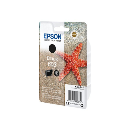 EPSON 4LB Singlepack Black 603 Ink w/s