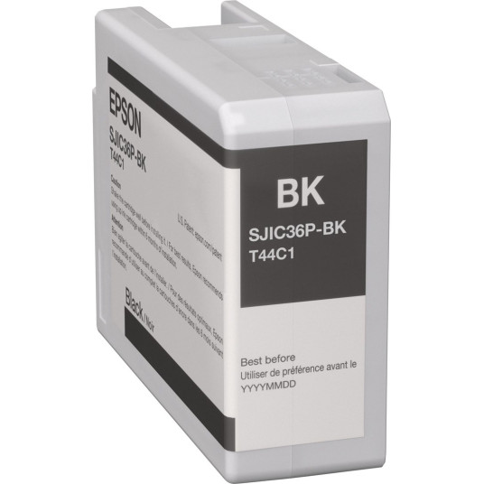 "Epson Ink C13T44C140 SJIC36P(K) Schwarz"