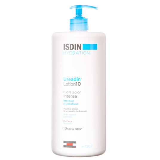 Isdin Ureadin 10 Lotion Hydration Intense Dry Skin -voide 1000 ml