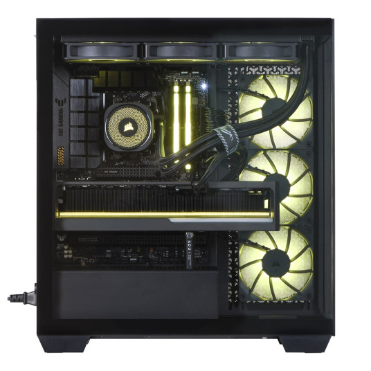 Actina 5901443413868 PC AMD Ryzen™ 7 7800X3D 32 GB DDR5-SDRAM 2 TB SSD NVIDIA GeForce RTX 5070 Ti Windows 11 Home "Midi Tower" Musta