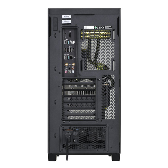 Actina 5901443413868 PC AMD Ryzen™ 7 7800X3D 32 GB DDR5-SDRAM 2 TB SSD NVIDIA GeForce RTX 5070 Ti Windows 11 Home "Midi Tower" Musta
