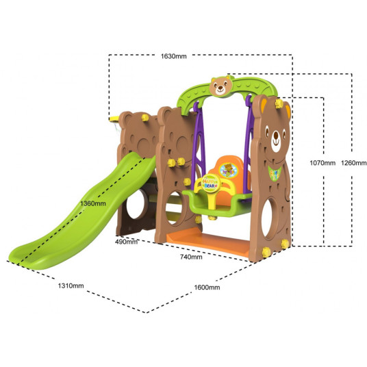 Pelikeskus 3 in 1 Nalle