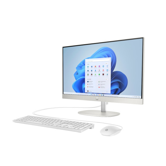 HP All-in-One PC 27-cr1157ng [68.5cm (27") FHD-näyttö, Intel Core Ultra 5 125U, 16GB RAM, 1TB SSD, Iris Xe grafiikka, Windows 11]