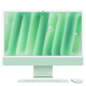 Apple iMac MWUE3D/A Vihreä - 61cm(24'') M4 8-ytiminen järjestelmäpiiri, 8-ytiminen näytönohjain, 16GB Ram, 256GB SSD-levyasema