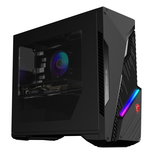 MSI MAG Infinite S3 12BTA-1830AT pöytäkone Intel Core i5-12400F, 16GB DDR5 RAM, 512GB M.2 SSD, NVIDIA GeForce RTX 3050, Windows 11 Home