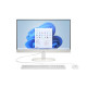 HP All-in-One PC 24-cr0110ng 60.45cm (23.8") FHD-näyttö, AMD Ryzen 3 7320U, 8GB DDR5 RAM, 512GB SSD, AMD Radeon, DOS
