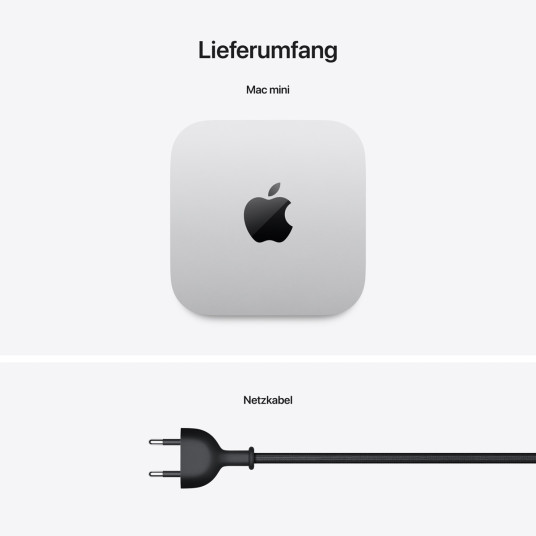 Apple Mac mini CZ1CF-010000 M4 10-Core CPU, 10-Core GPU, 24 GB RAM, 256 GB SSD
