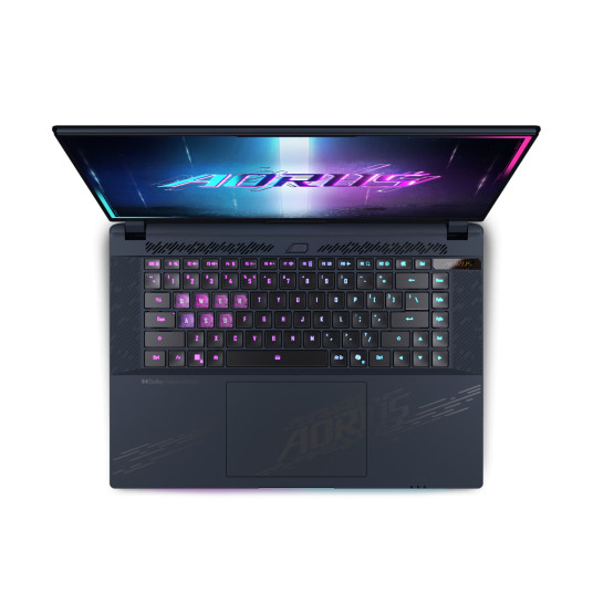 Kannettava tietokone GIGABYTE AORUS MASTER 16, 16 QHD+, Intel Core Ultra 9, RAM 32GB, 2TB SSD, NVIDIA GeForce RTX 5080, Windows 11 Pro, Dark Tide BYHC5DEE65SP