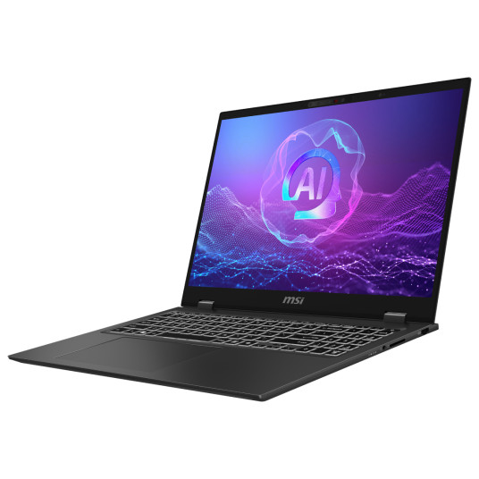 MSI Prestige 16 AI+ Evo B2VMG-029 - 16" UHD+ 60Hz OLED-näyttö, Intel® Core™ Ultra 7 258V, 32 Gt DDR5 RAM-muistia, 1 TB SSD-levy, Windows 11 Home -käyttöjärjestelmäpiiri