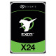 "SEAGATE Exos X24 20TB Kiintolevy SATA 6 Gb/s 7200 RPM 512 MB RAM 8,89 cm 3,5 Zoll 24x7 SED 512e/4KN"