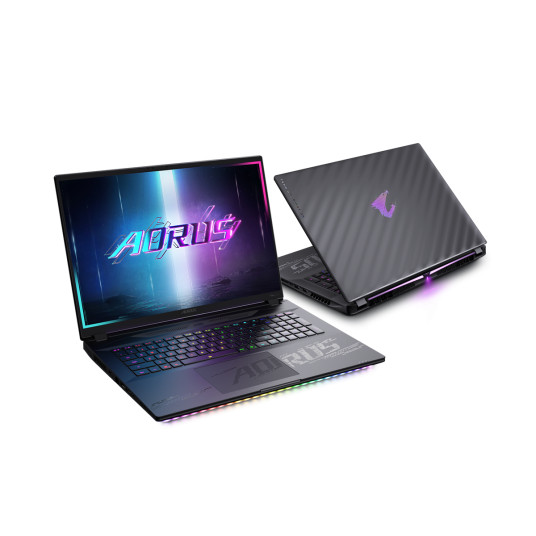 Kannettava tietokone GIGABYTE AORUS MASTER, 18 QHD+, Intel Core Ultra 9, RAM 64GB, 4TB SSD, NVIDIA GeForce RTX 5090, Windows 11 Pro, Black AORUS MASTER 18 BZHC6DED42SP